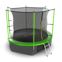 Батут EVO JUMP Internal 10ft (Green) с нижней сеткой